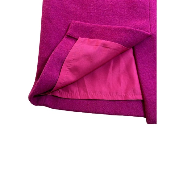 Preowned J Crew Wool Skirt- Pink - Size 4 - Picture 5 of 7